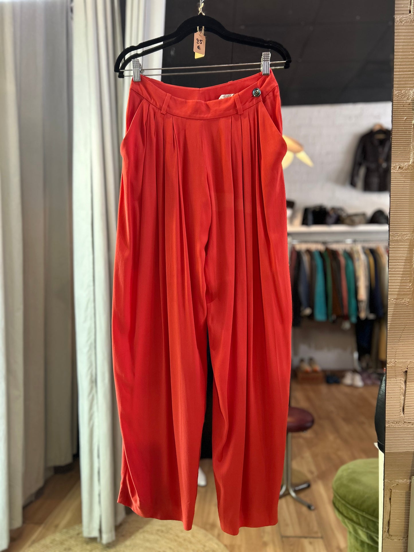 Kenzo pleated wide leg pants