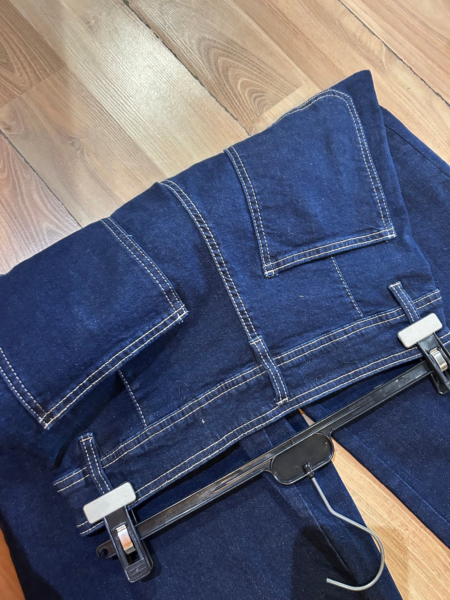 Wide leg culotte jeans