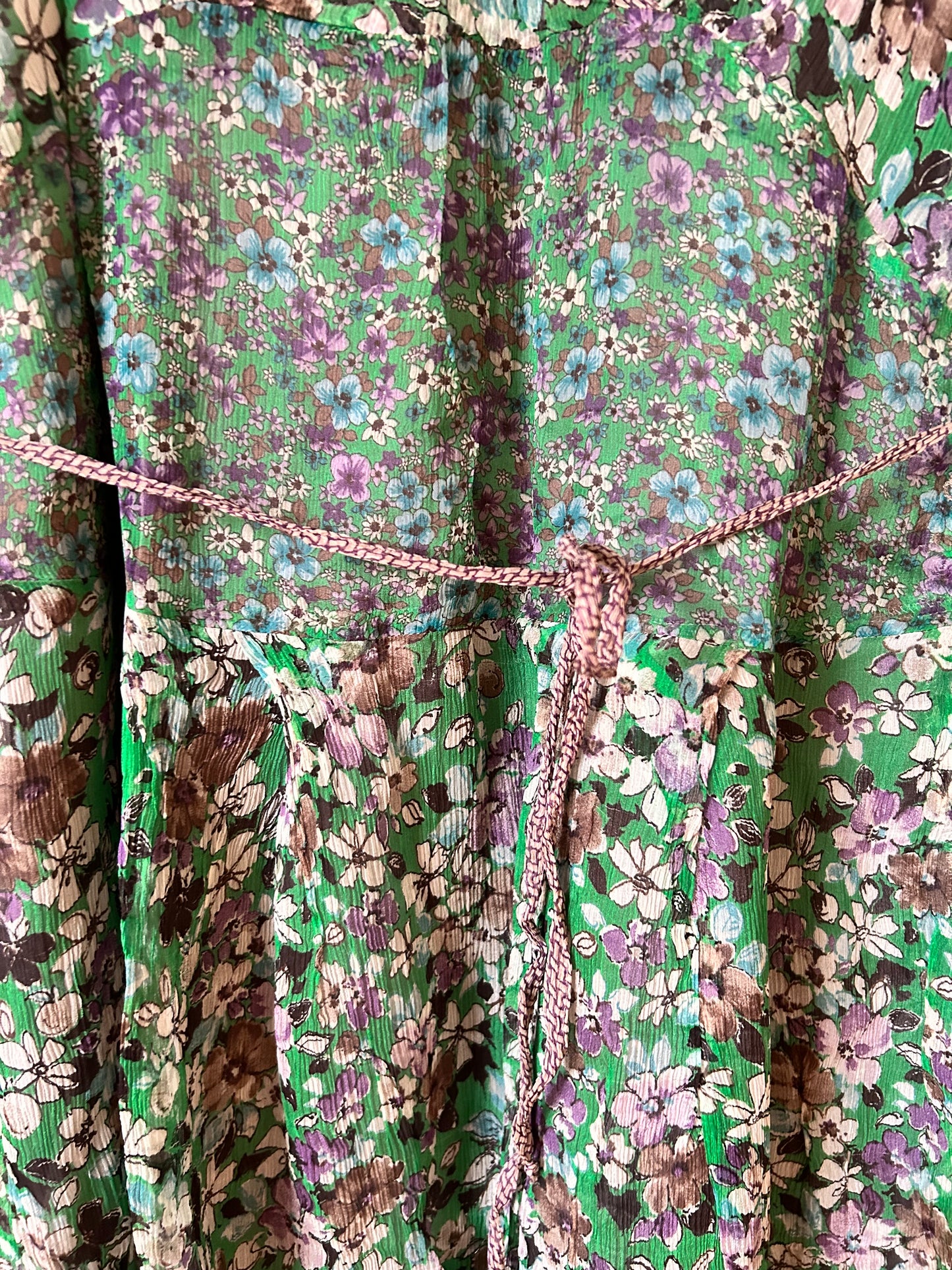 Sandro Ferrone 100% silk dress