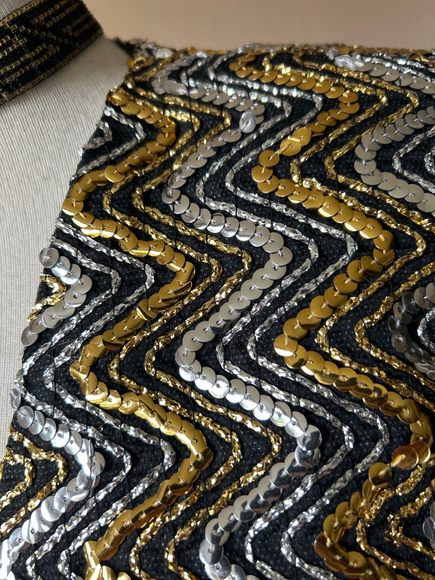Vintage sequin bolero