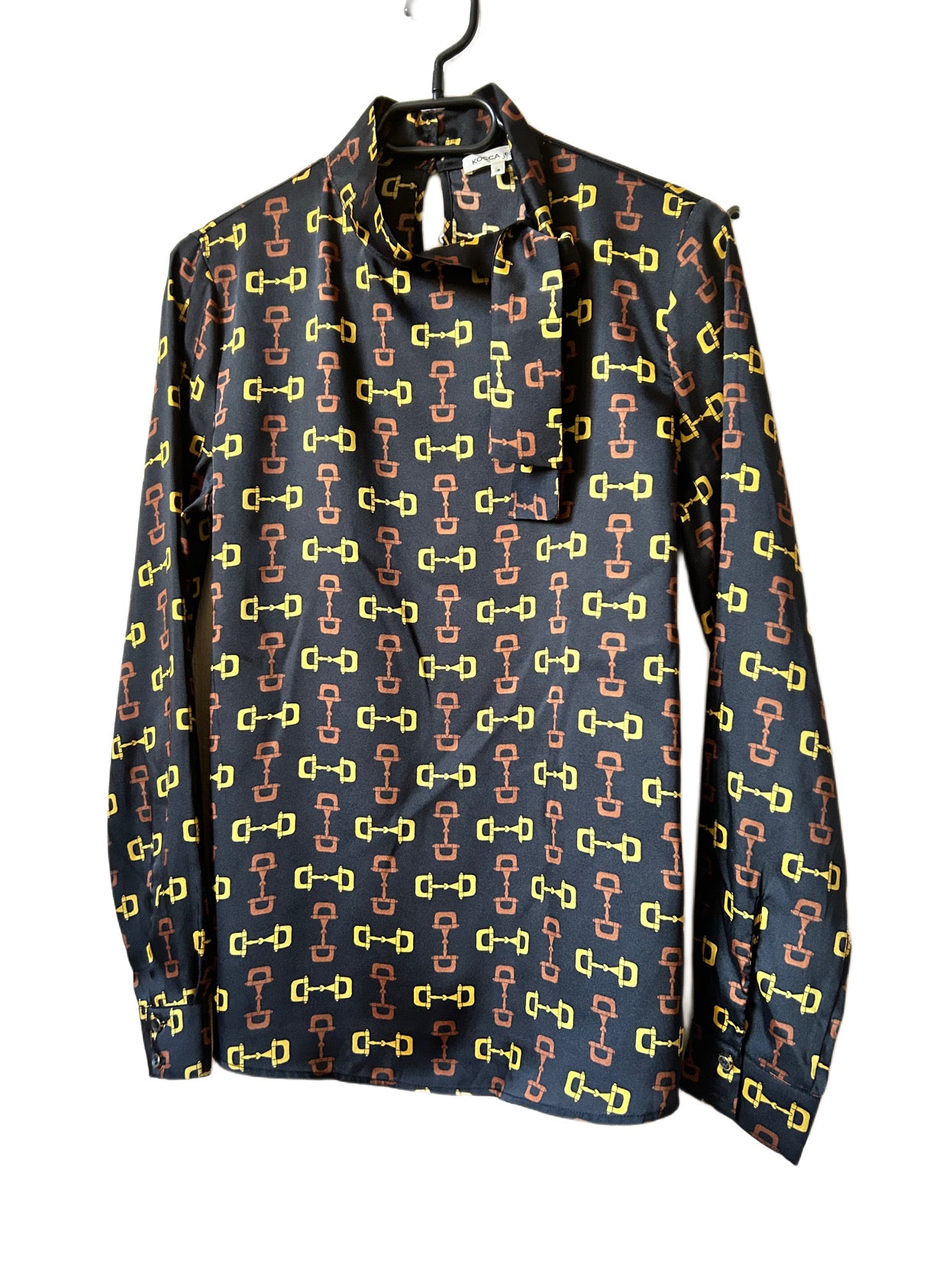 Kocca tie neck blouse – insolito-vintage - Main Image