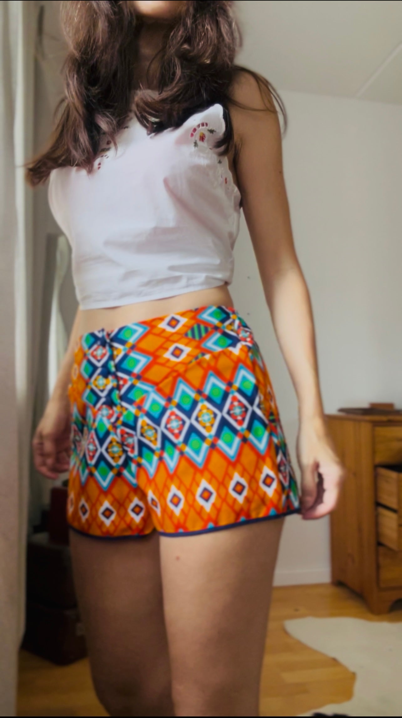 70s mini shorts