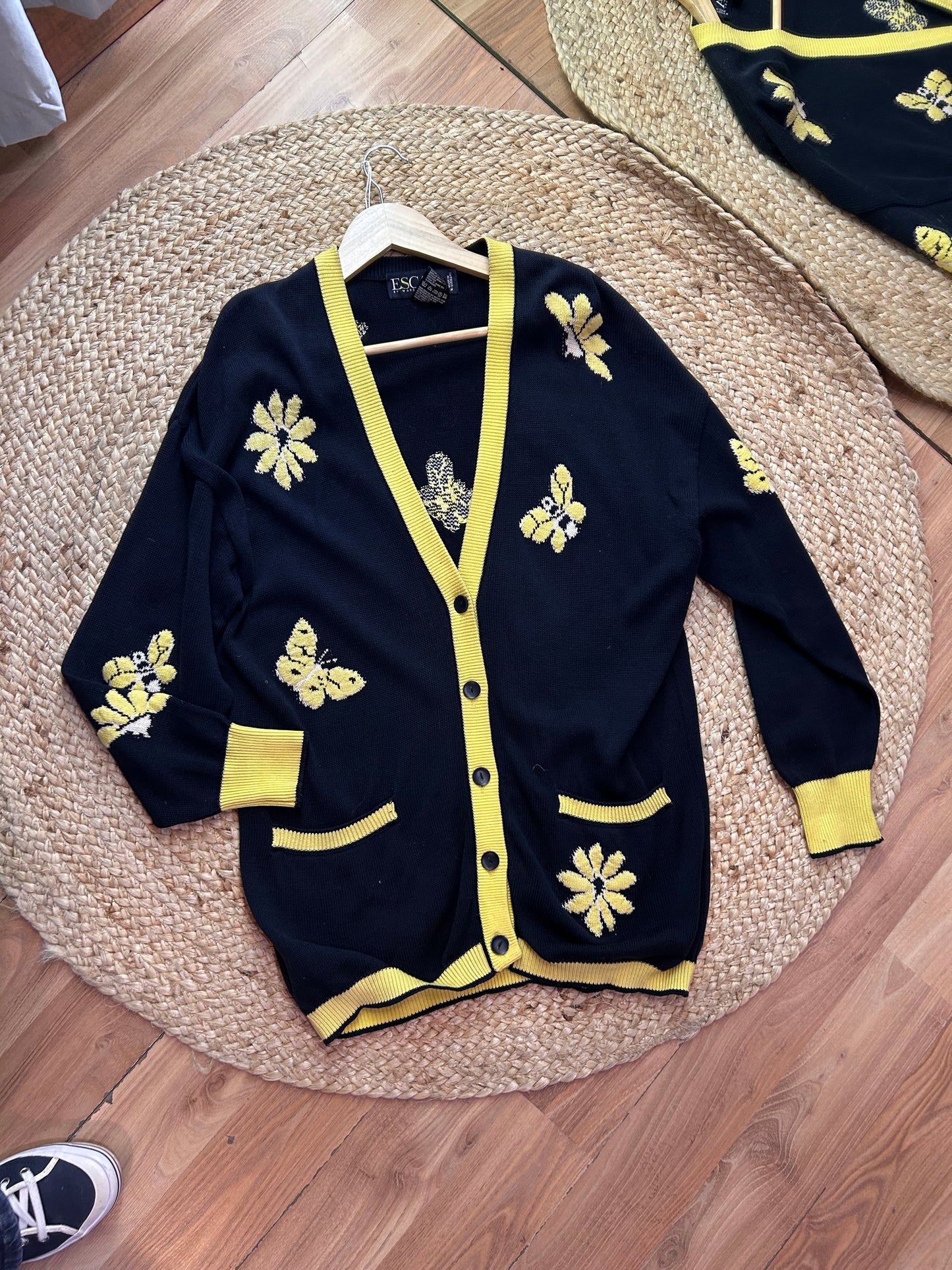 Escada 100% coton cardigan (38)