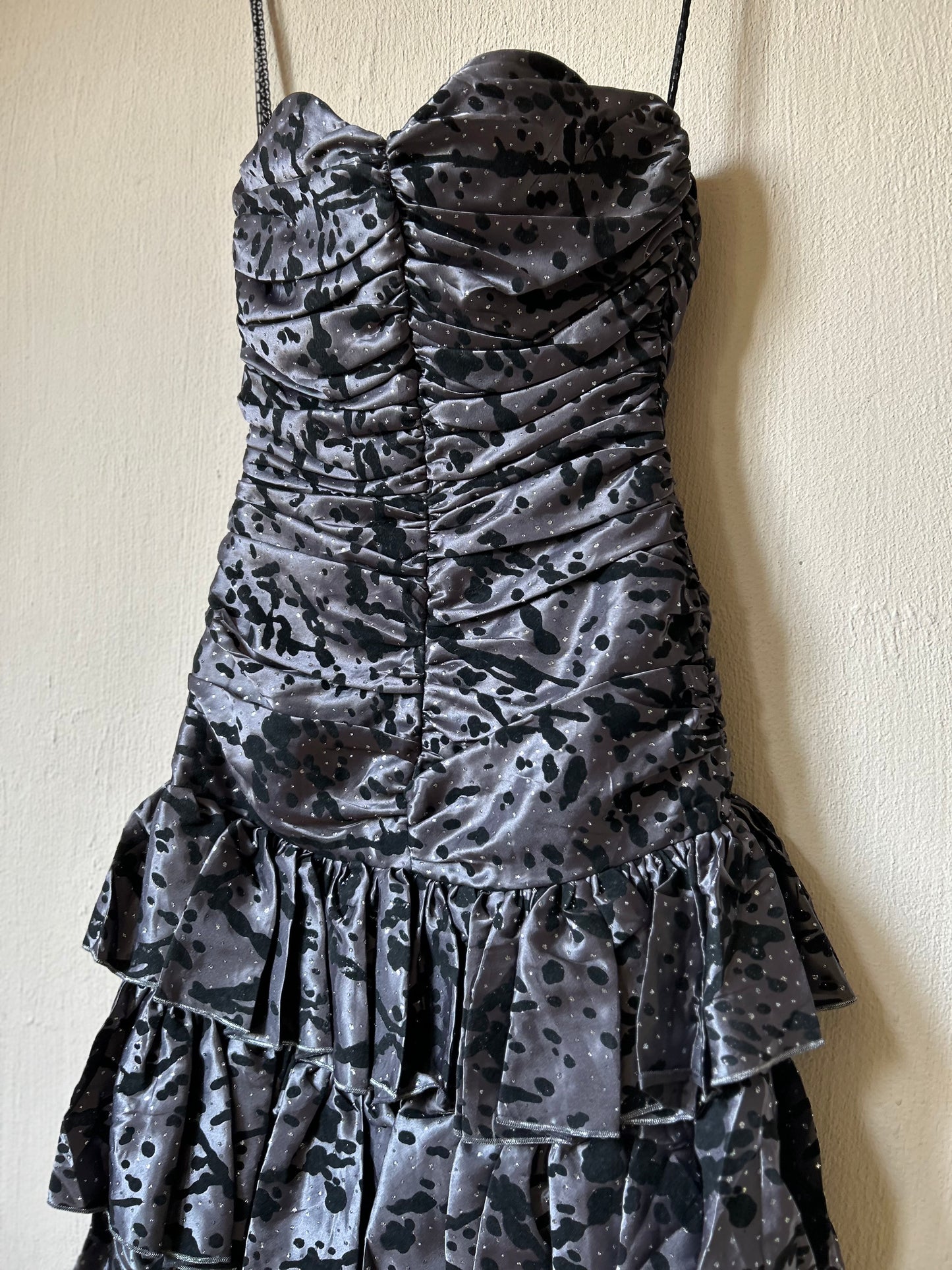 Gina Bacconi 80s party dress