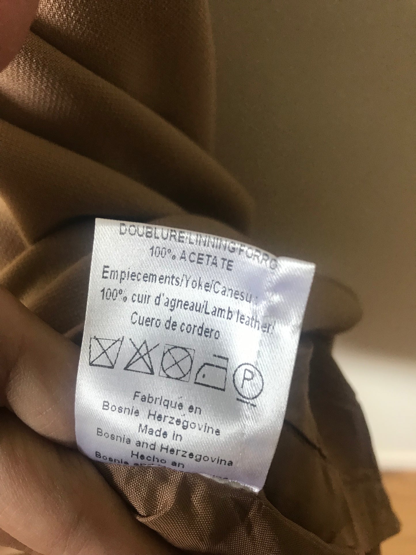 Sandro dress with leather details