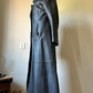 Vintage maxi leather coat