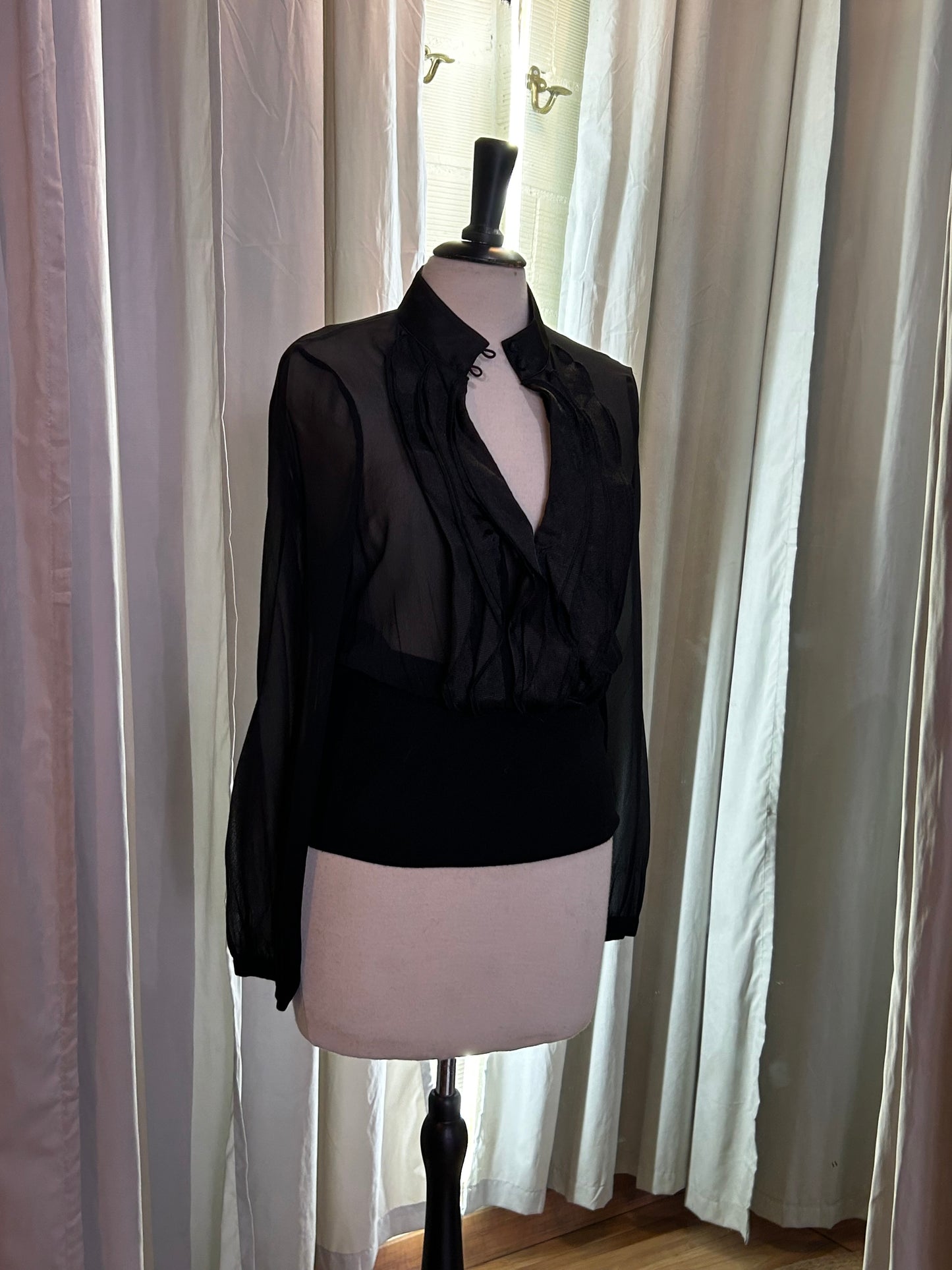 Sisley silk blouse