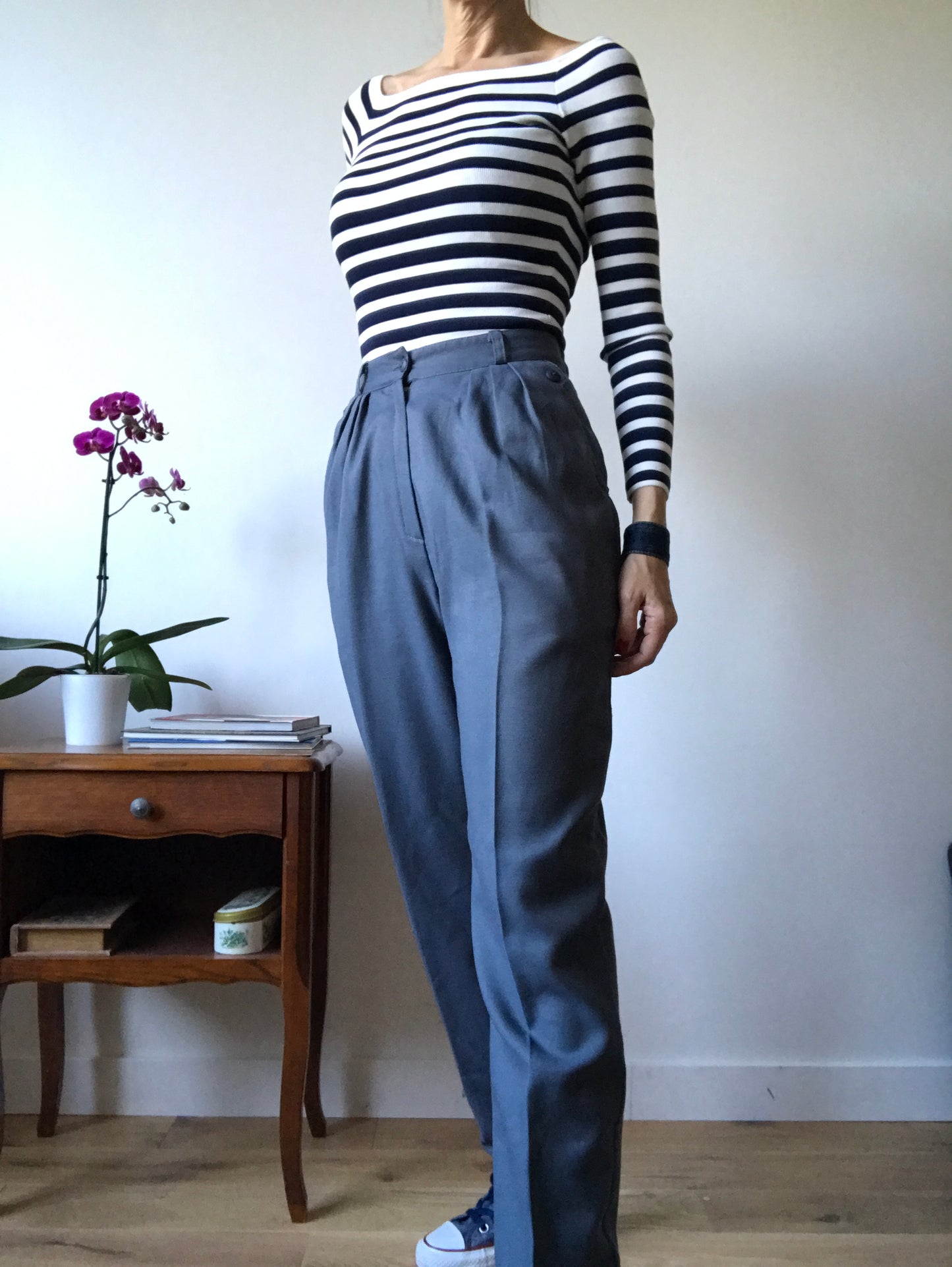 Double cuff pants