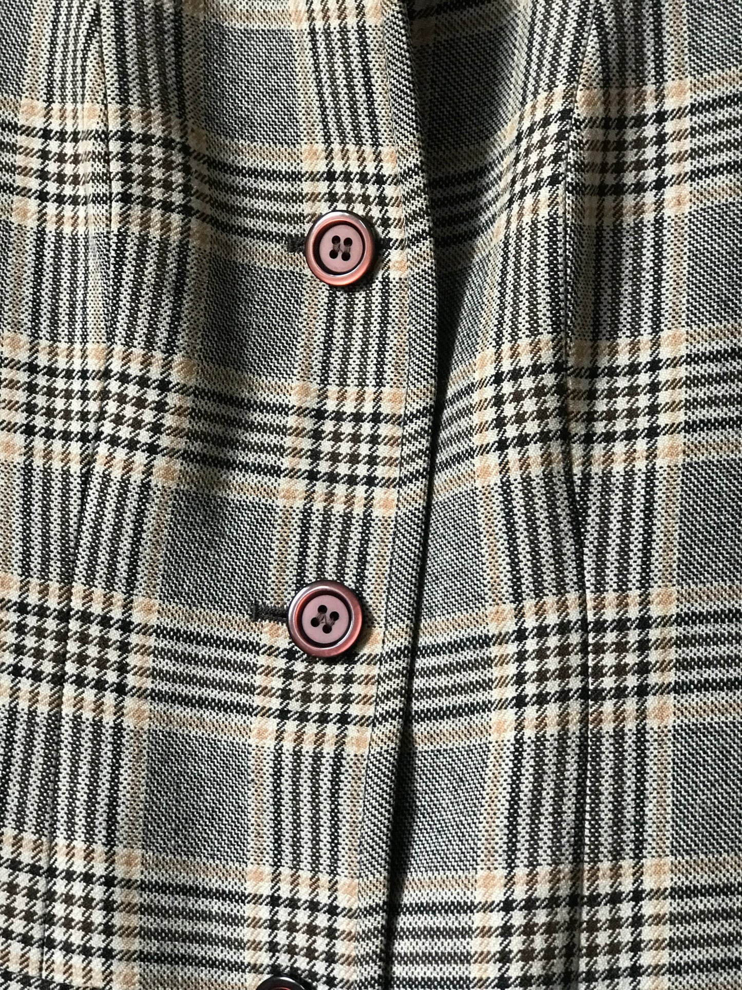 70s vintage tweed coat