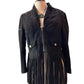 Superdry suede fringe crop (S)