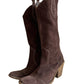 Suede Cowboy boots