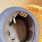 DIESEL Blue Wool Felt Pork Pie / Trilby Hat