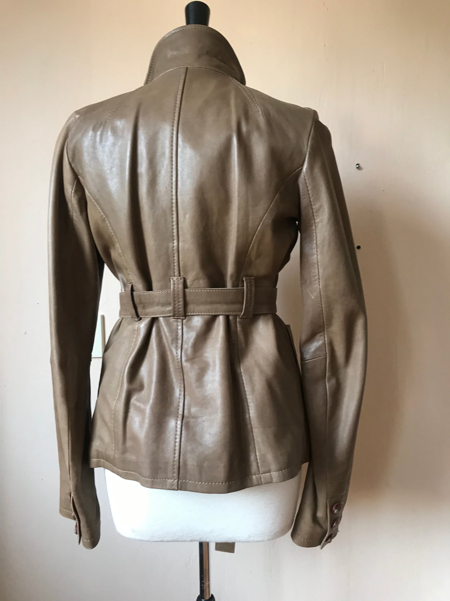 Diesel leather coat