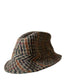 Vintage Derby plaid hat