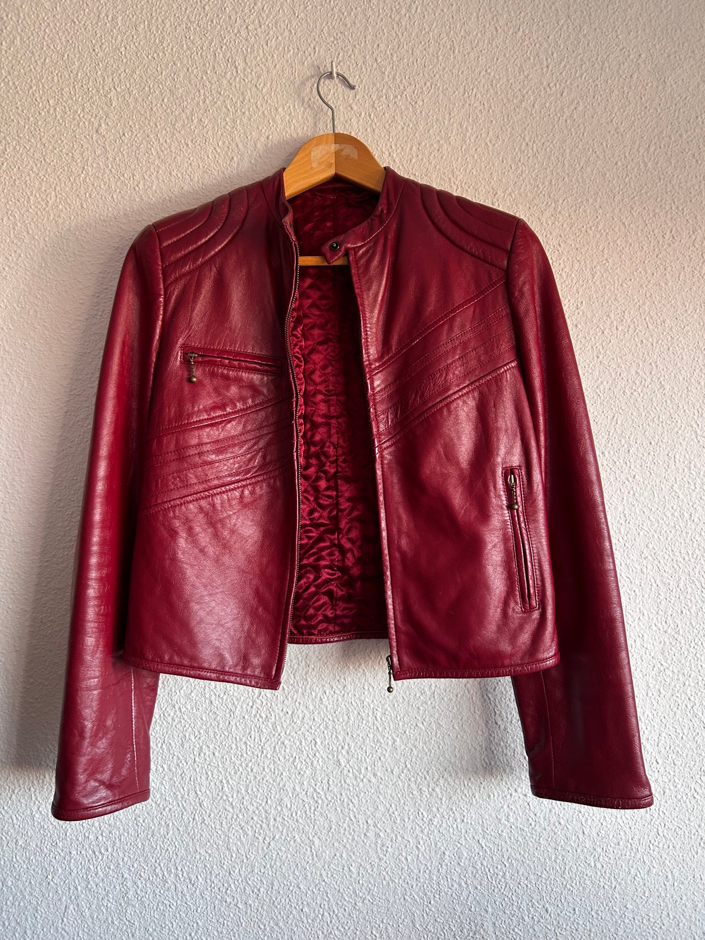 Vintage leather jacket