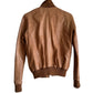 70s vintage leather bomber