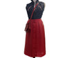 High waist pencil skirt