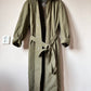 Vintage maxi trench coat XL