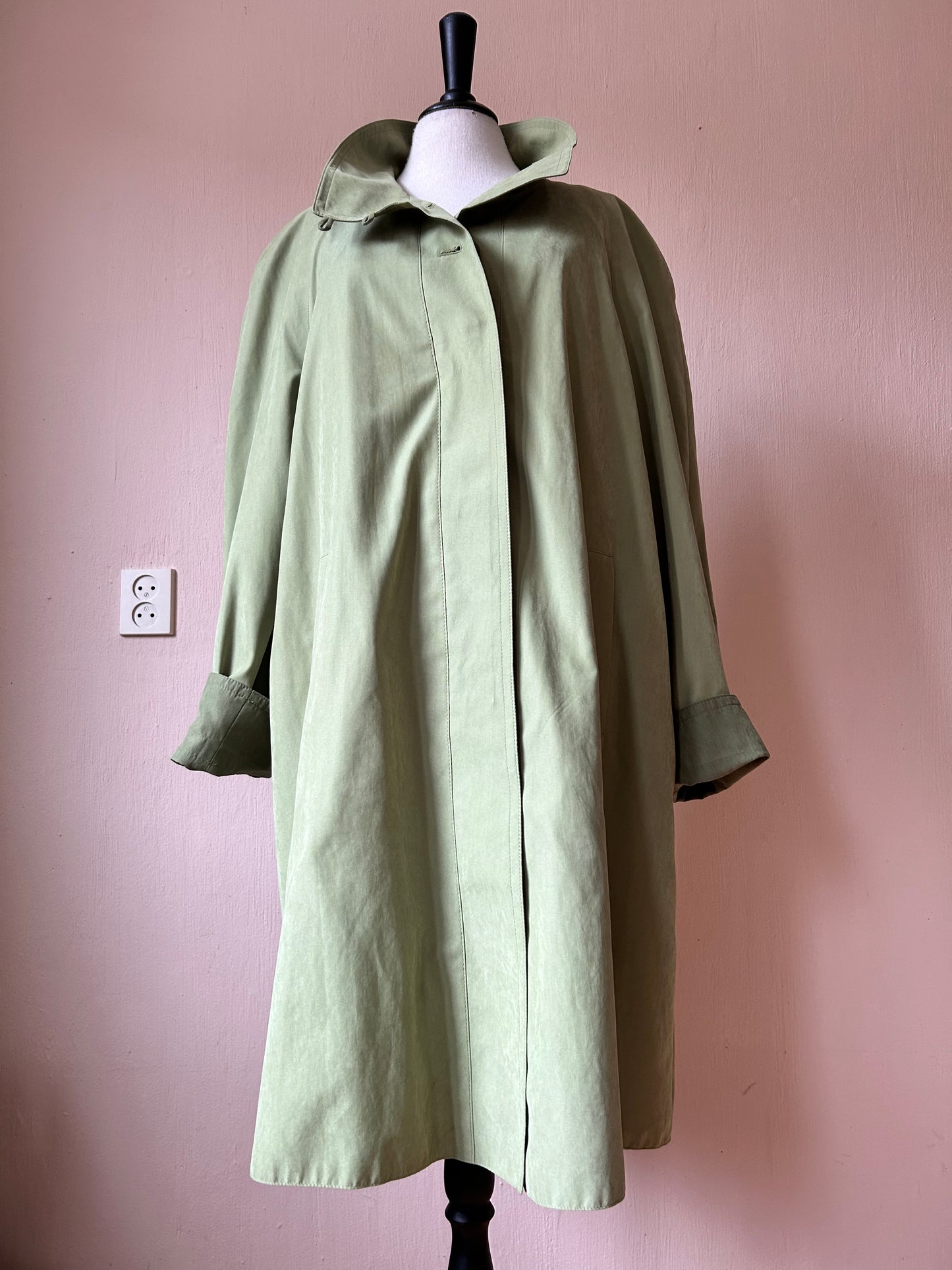 Vintage midi trench coat