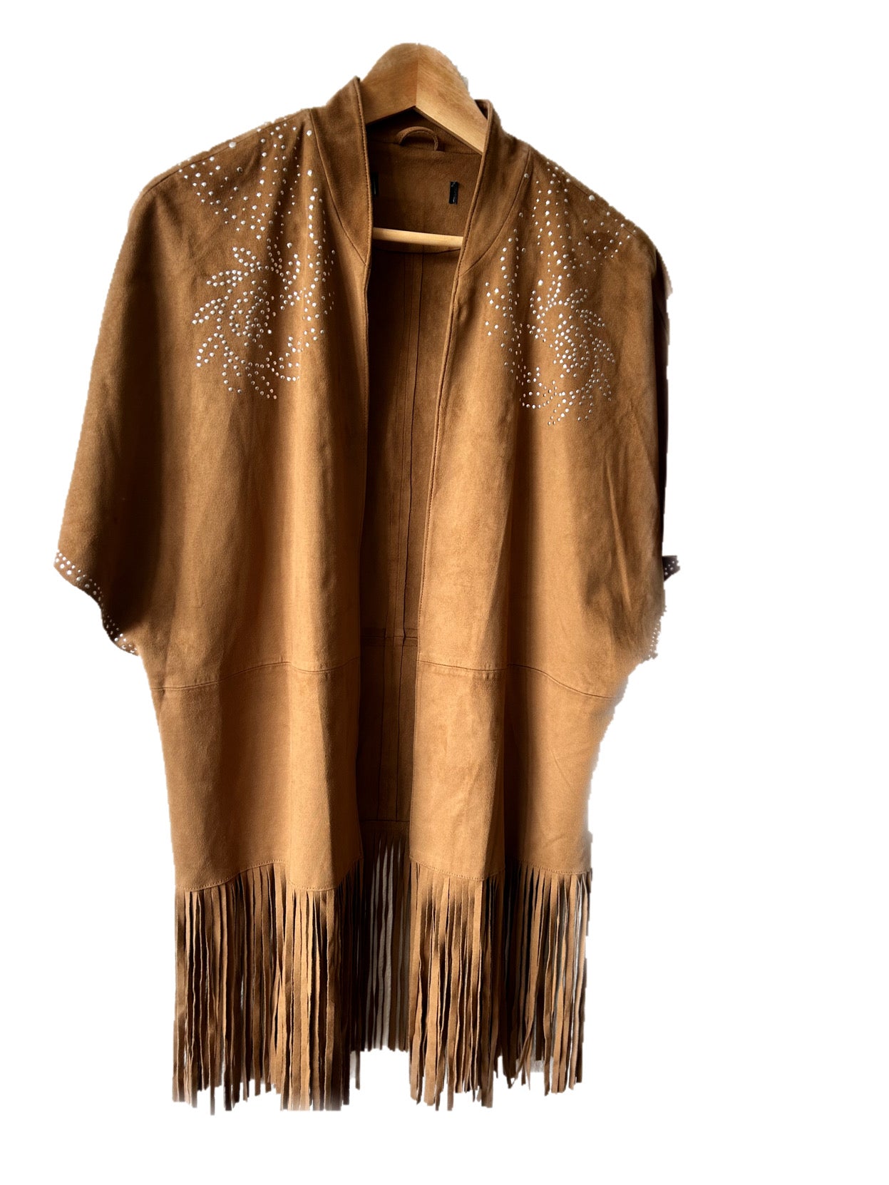 Fringe kimono