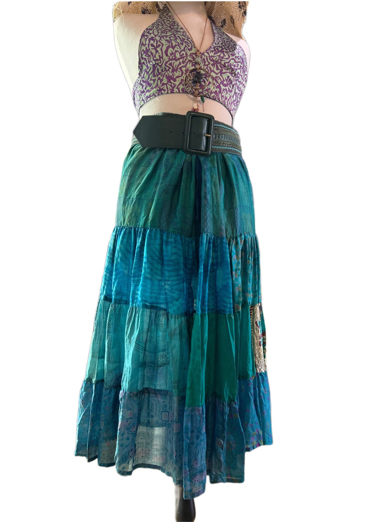 Vintage silk skirt