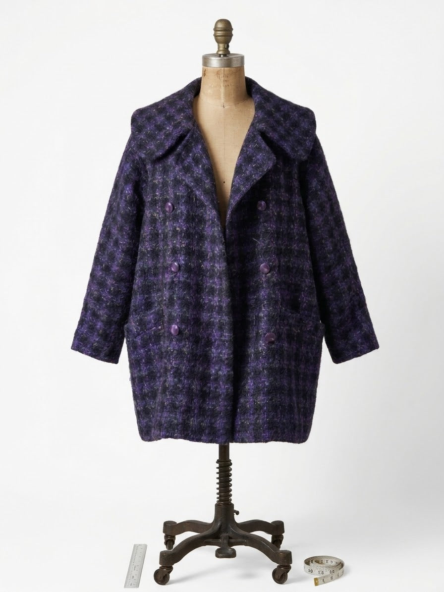 Mohair winter coat L/XL