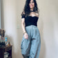 90s High waist pleated trousers