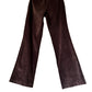 Carolina Herrera velvet flared trousers