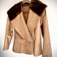 Mario Valentino leather jacket ( L)