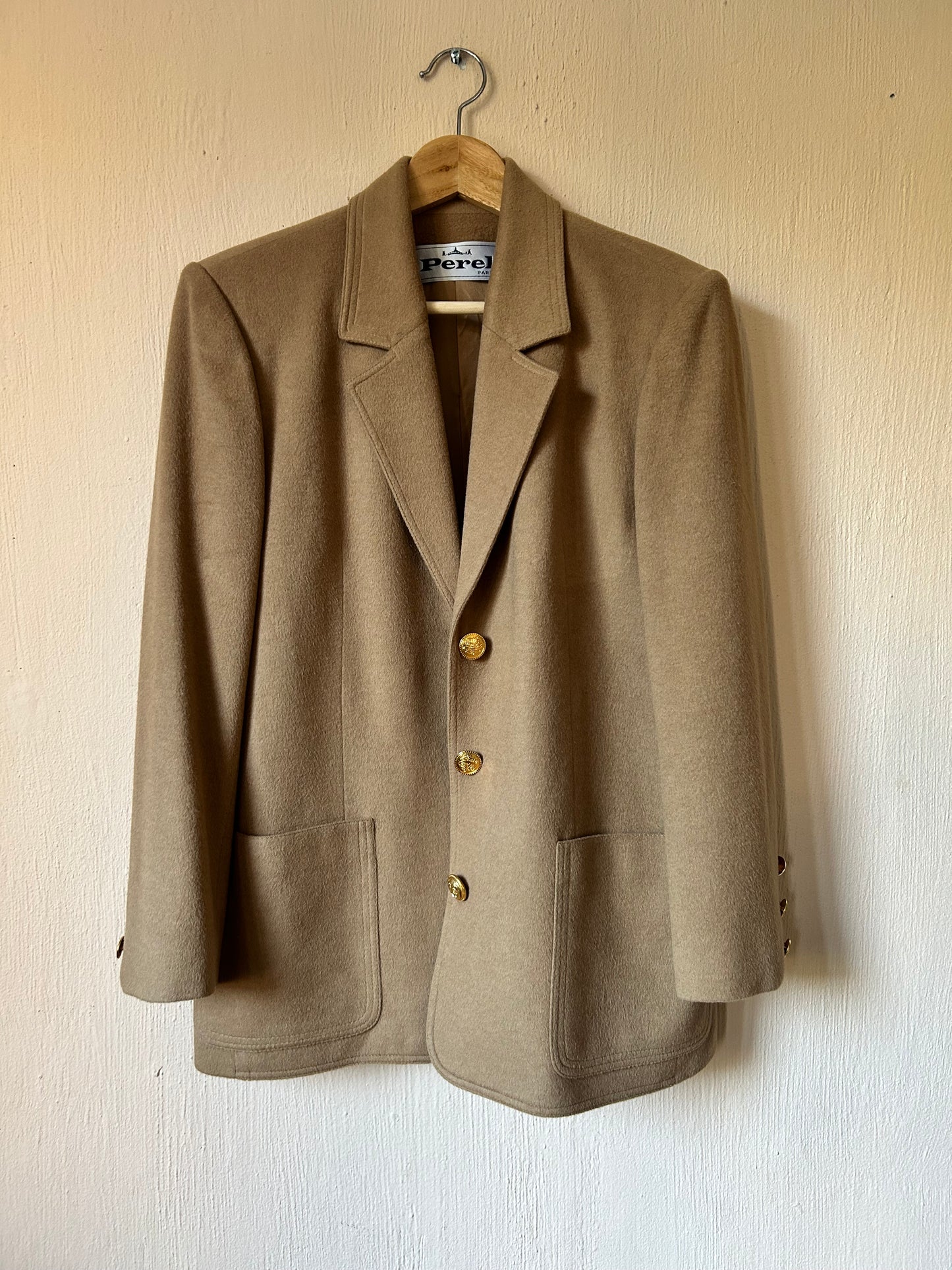 Perel wool & cashmere blazer