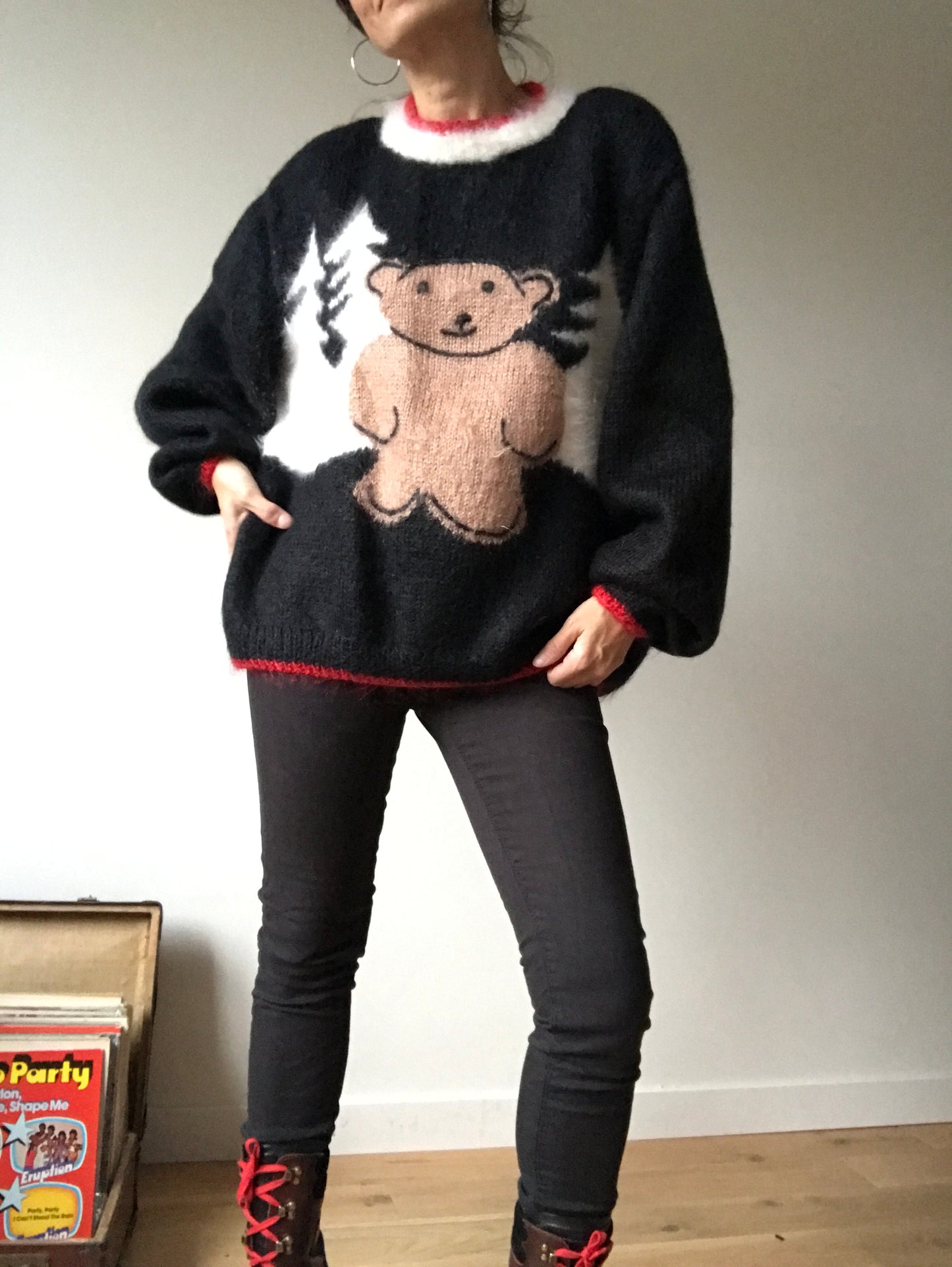 Vintage knitted jumper