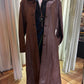 70s leather trench coat
