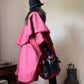 Vintage cape raincoat