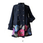 Rossella Carrara 100% Wool Embroidered Double-Breasted Coat
