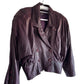 80s vintage lamb leather jacket