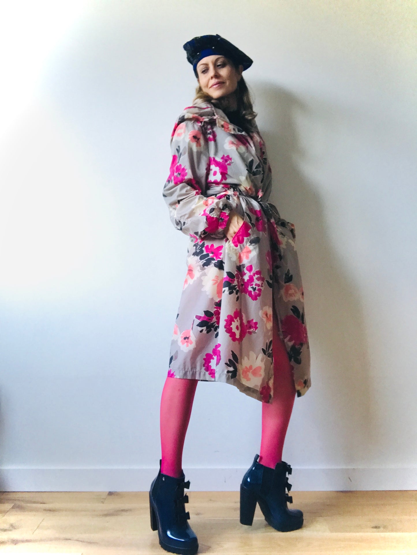 Floral Raincoat spring/fall