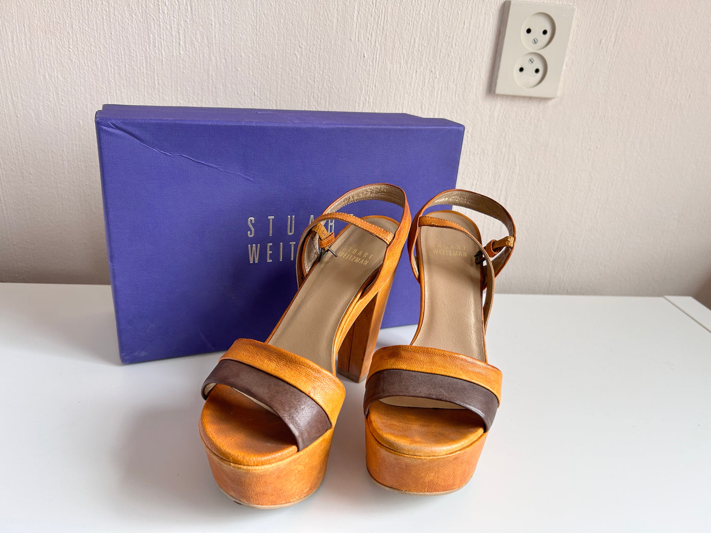 Stuart weitzman platform sandals