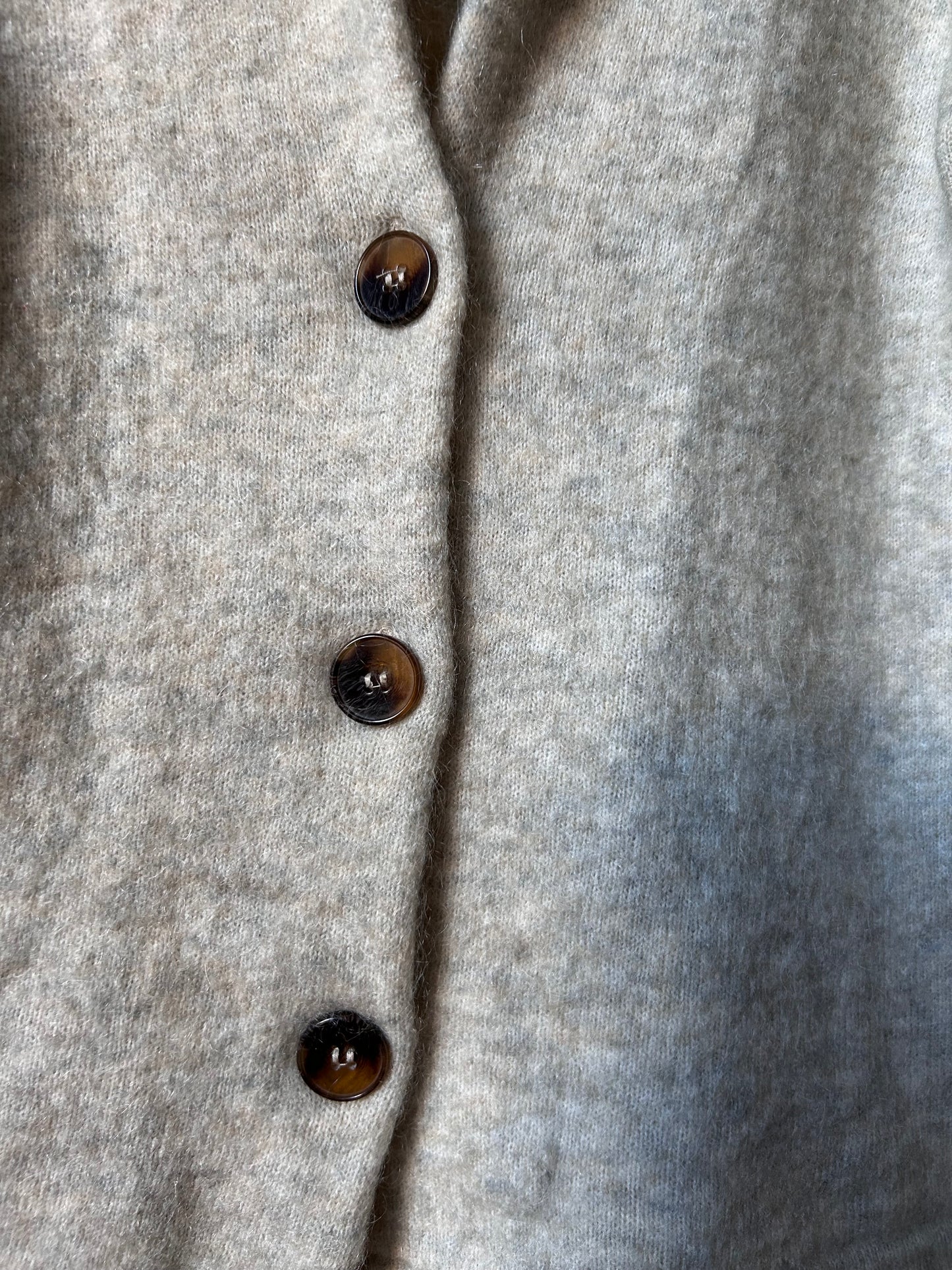 Purdey mohair cardigan