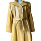 Vintage leather trenchcoat