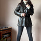 Gina Bacconi leather coat