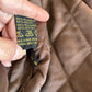 80s leather flight bomber jacket