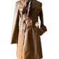 70s vintage belted trench coat