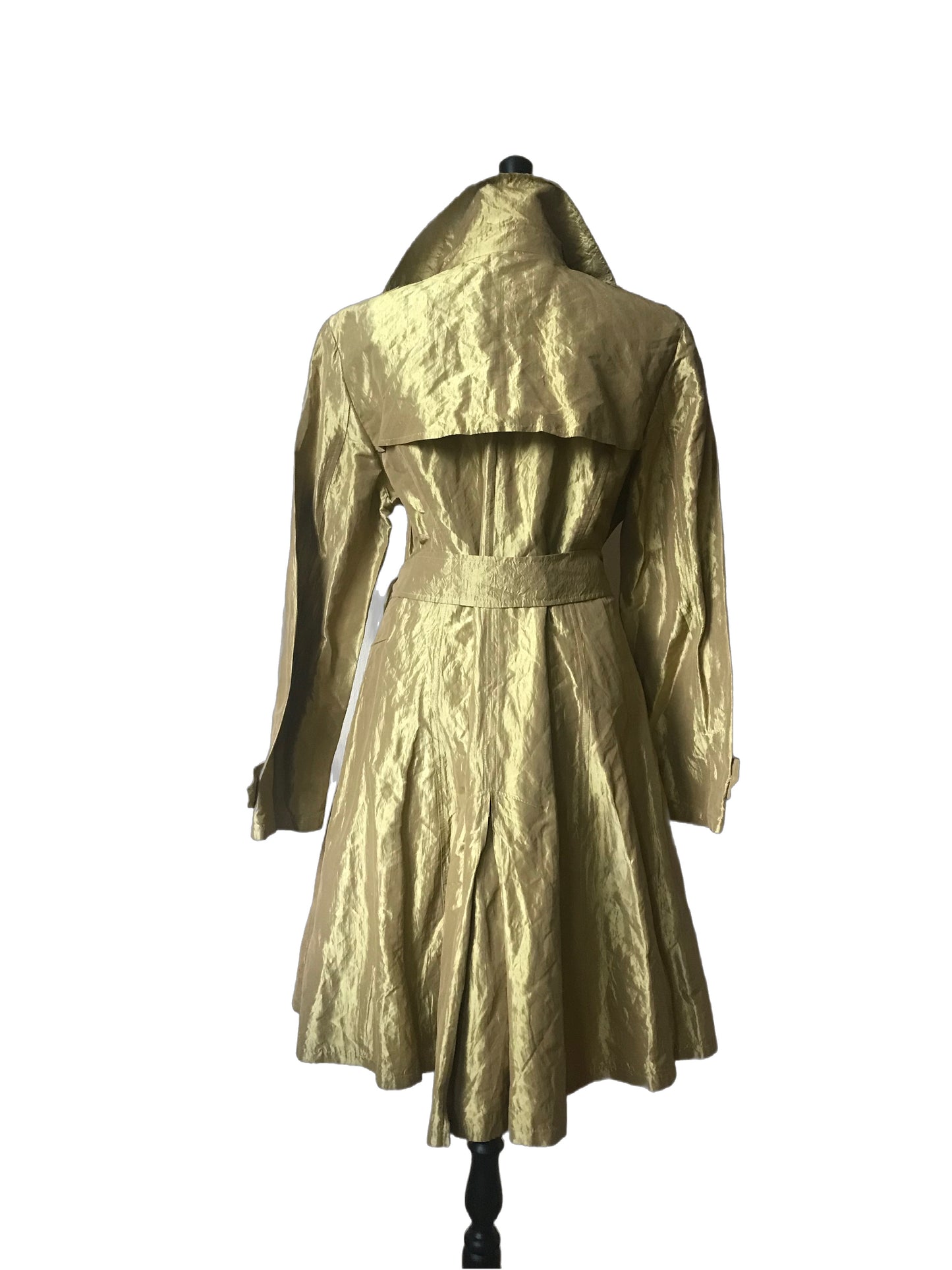 Elegance Paris gold trench coat (42)