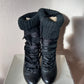 See by chloe lace up boots