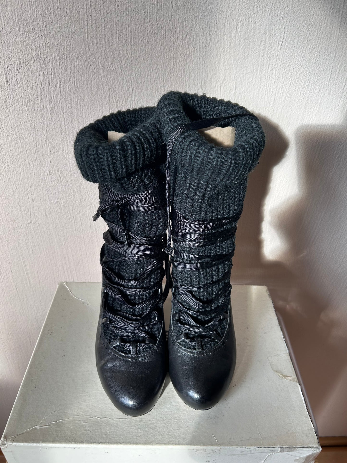 See by chloe lace up boots