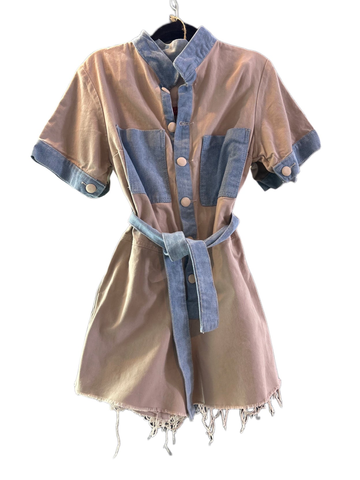Denim playsuit (M/L)