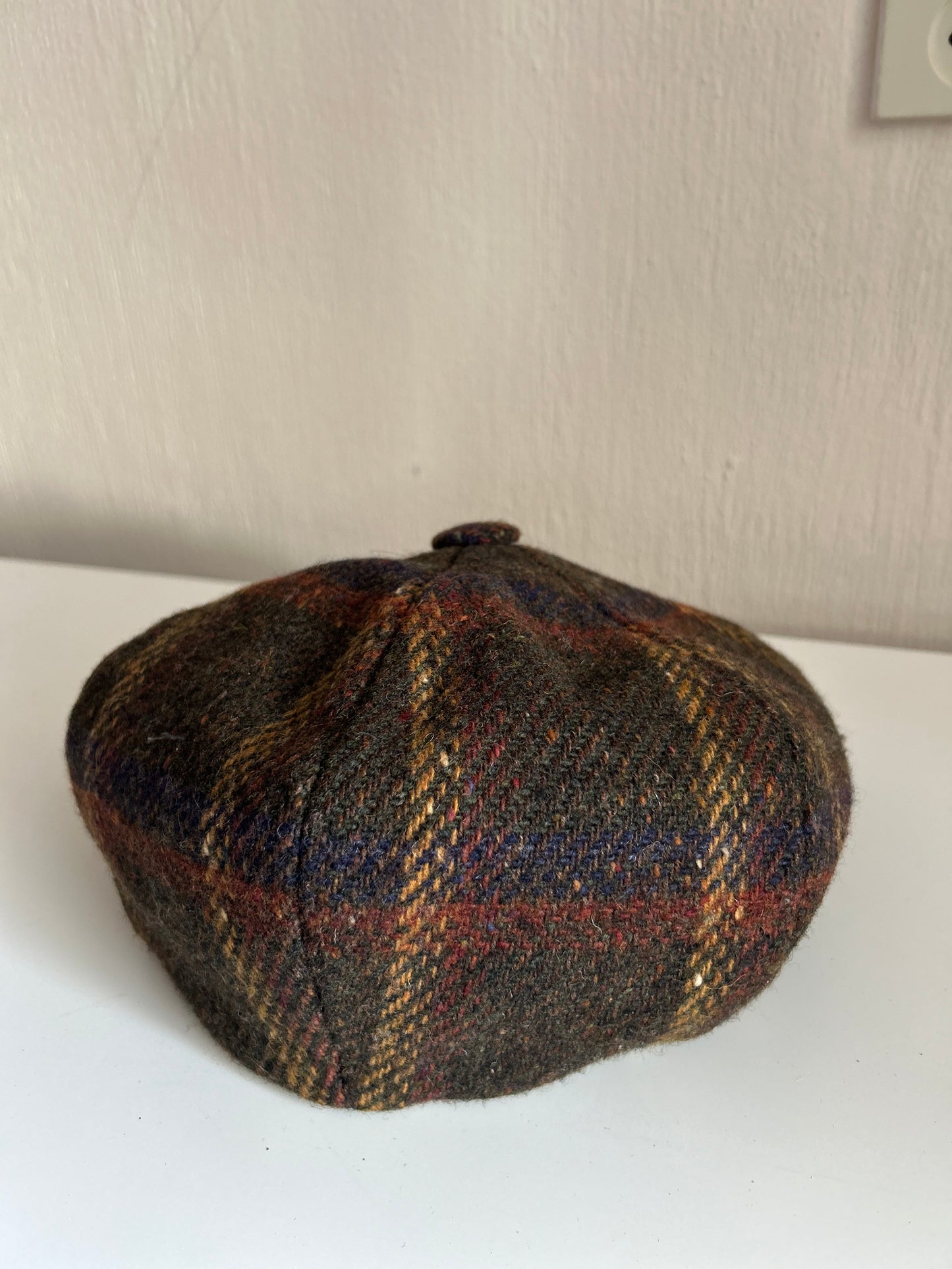 Vintage Donegal tweed cap