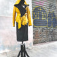 Rare design belted Leather jacket