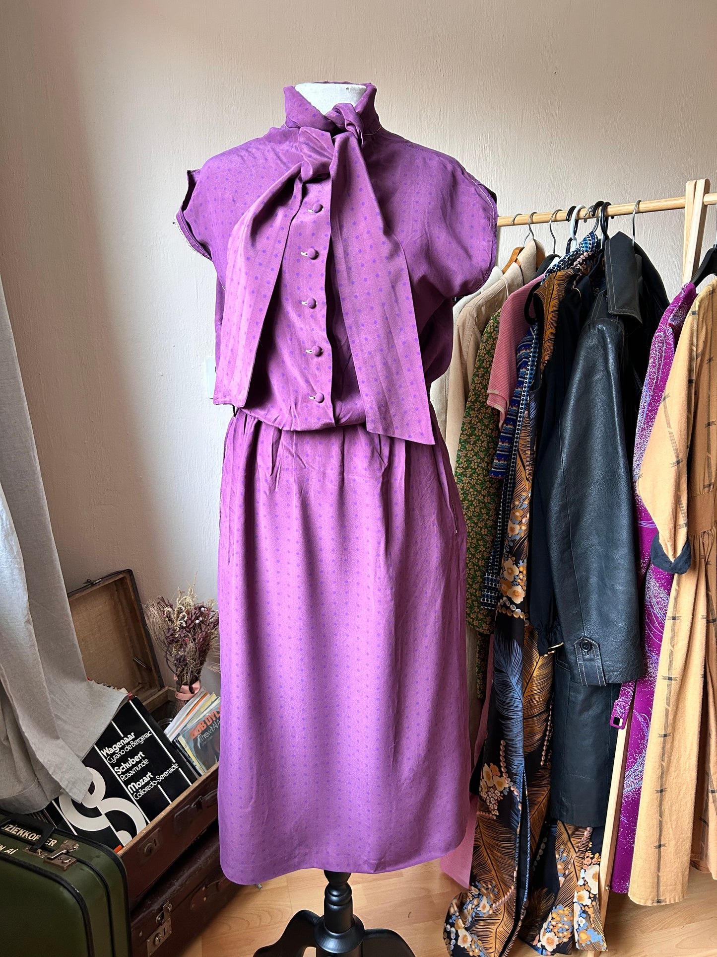 Silk vintage dress