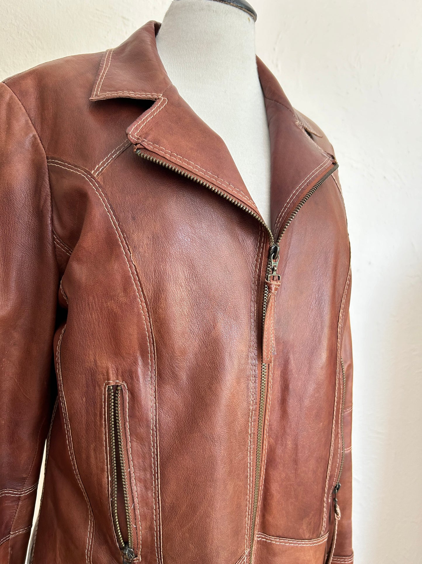 Vintage leather jacket